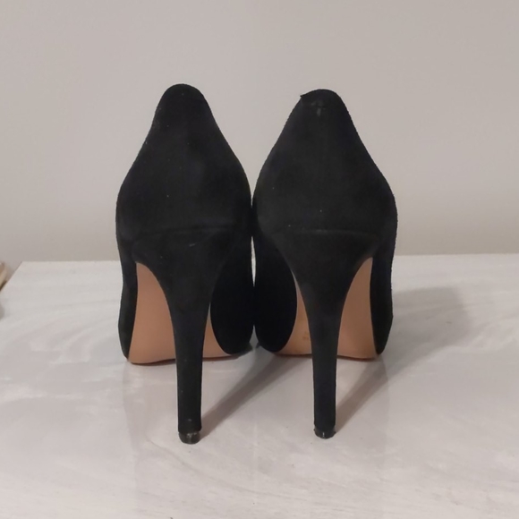BCBG Black Suede Pumps - Picture 4 of 4